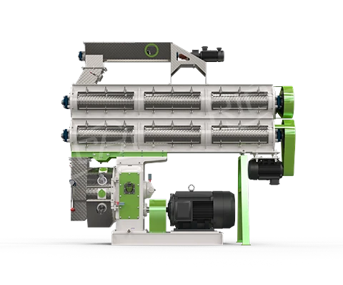 Double-layer conditioner granulator