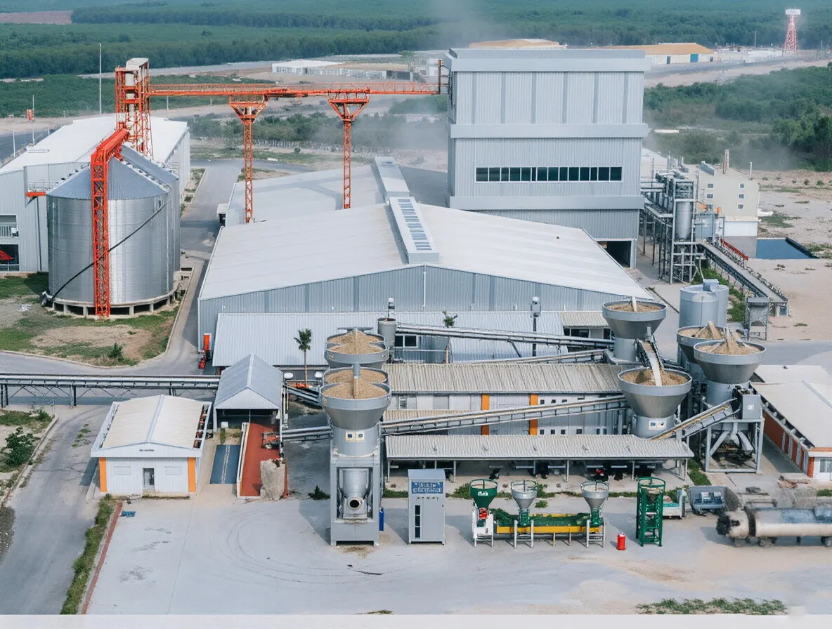 Large-scale EFB pellet plant for biomass energy power generation, 16-20t/h