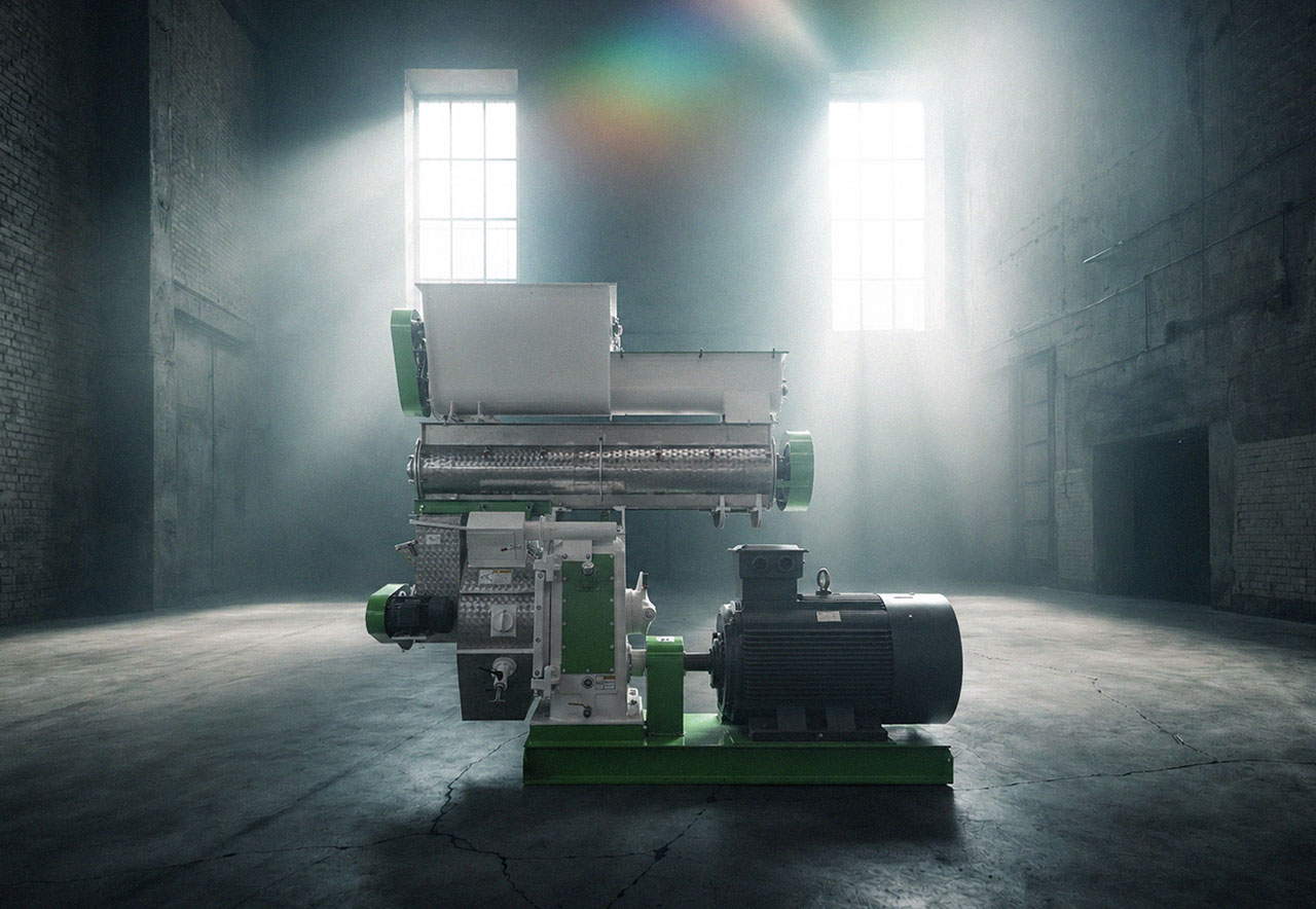 Grass pellet mill complete equipment 