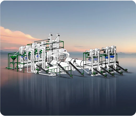 biomass pellet production line