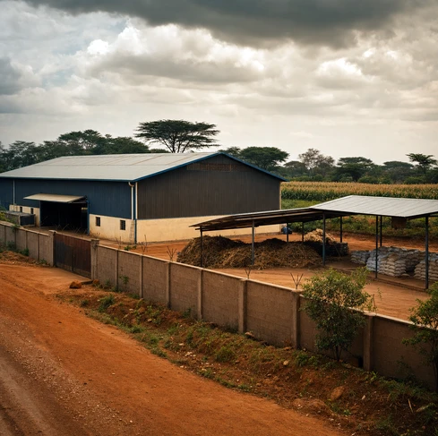 Kenya Soybean Meal & Corn Stalk Pellet Plant Project