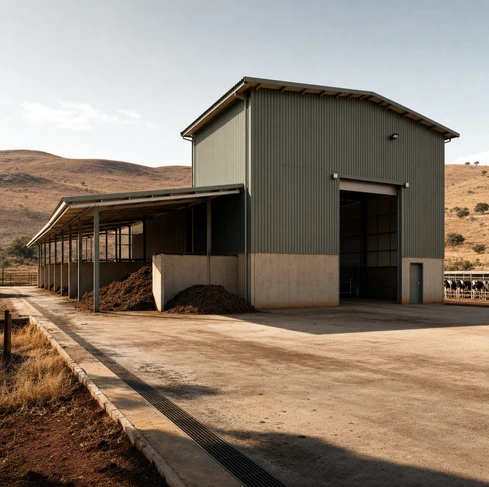 10t/h Chicken manure pellet line in New Zealand