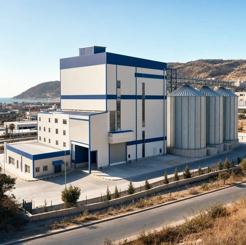 10T/H composite fish and shrimp feed pellet production line combining pelleting and extrusion in Brazil