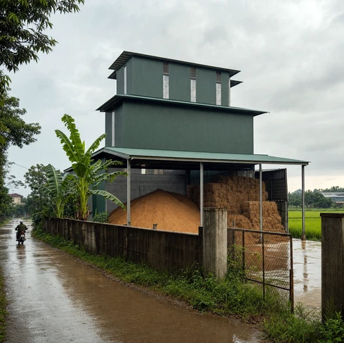 Vietnam Rice Husk & Straw Pellet Plant Project 