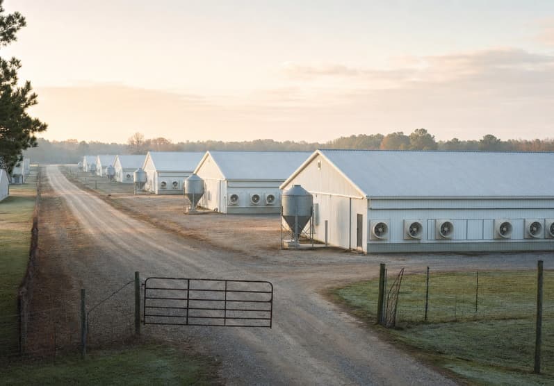 Applications in chicken farm