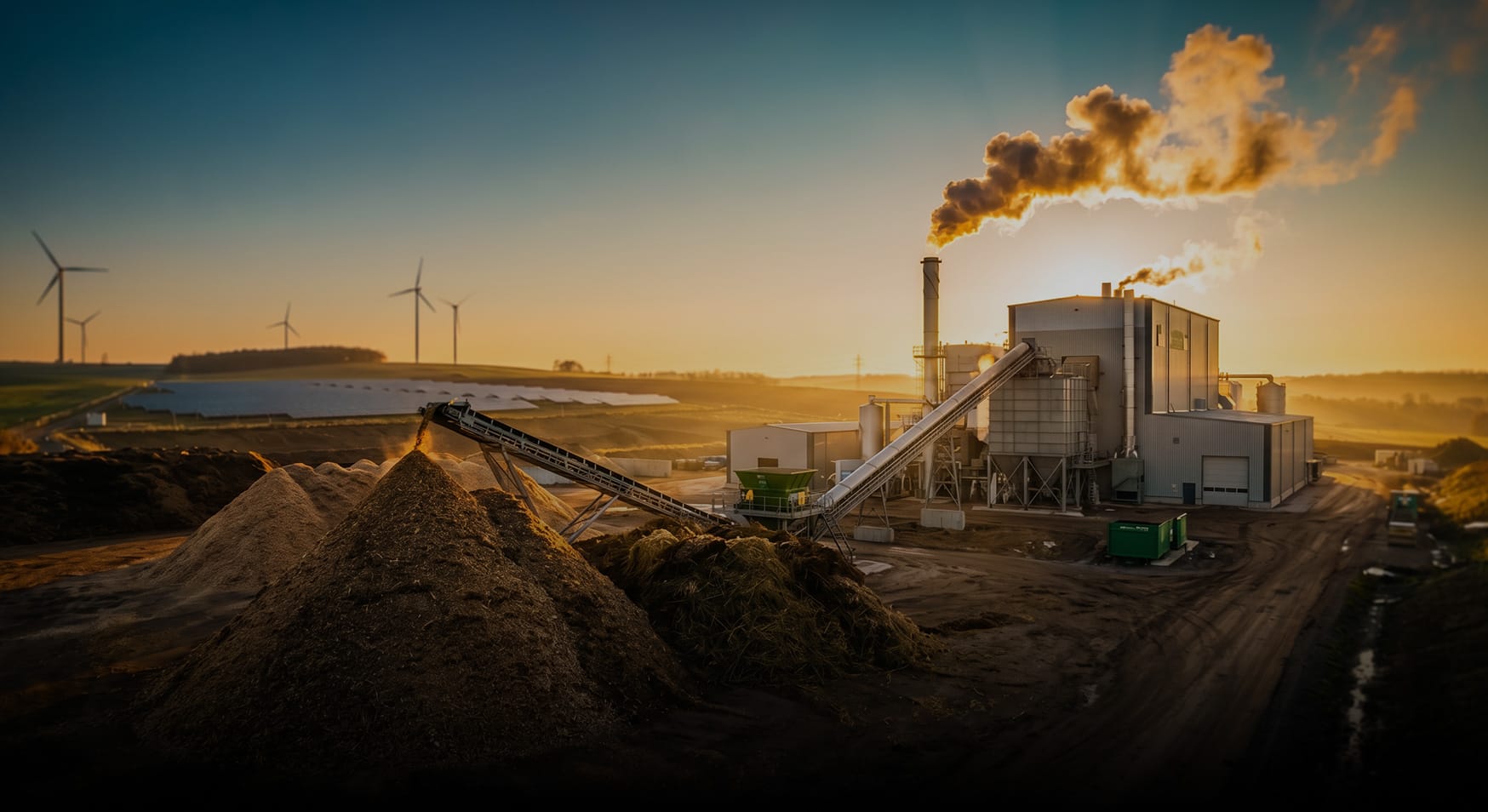 complete Biomass Pellet Production Line solution