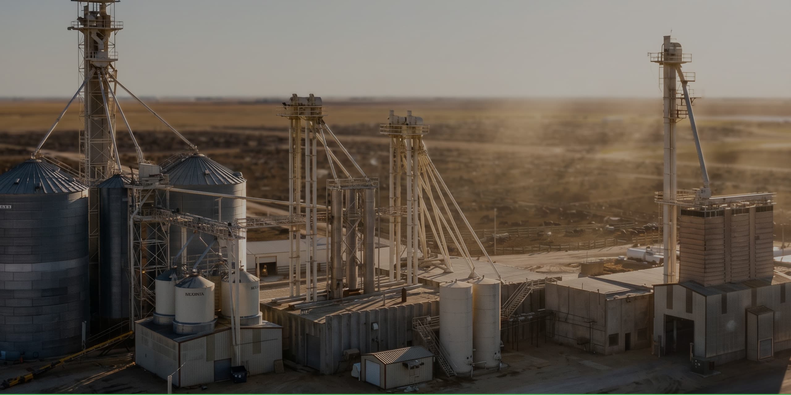 Efficient poultry feed production line     