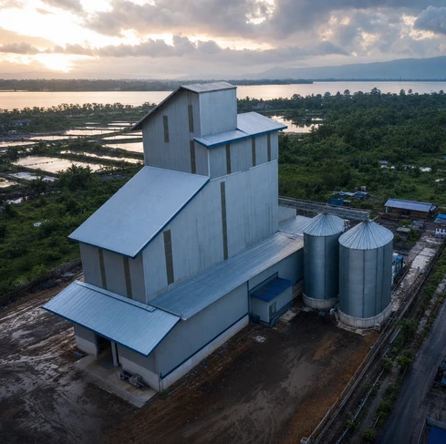 dry fish feed extruder in indonesia