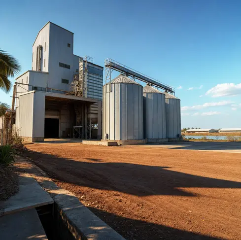 10-12t/h poultry feed pellet mill in Mexico