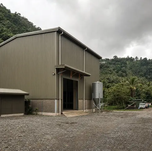 Application of richi feed pellet mill in Papua